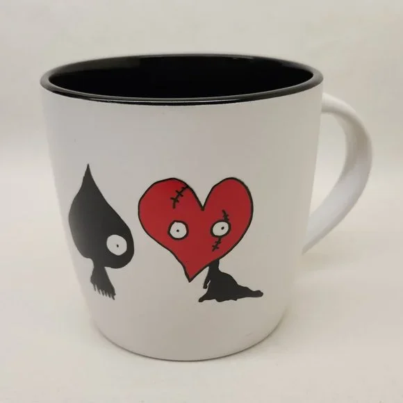 Tim Burton | Dining | Tim Burton Lost Vegas Large Coffee Mug Card Creatures  Neon Museum Exhibit | Poshmark